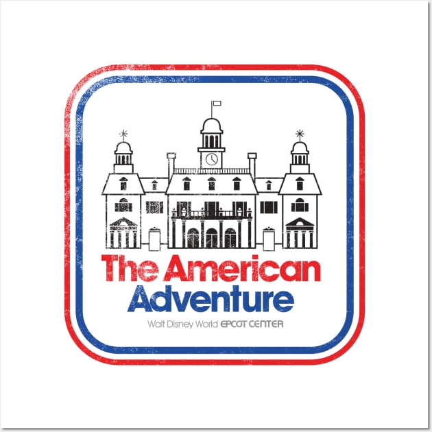 The American Adventure Vintage Wall Art by BurningSettlersCabin